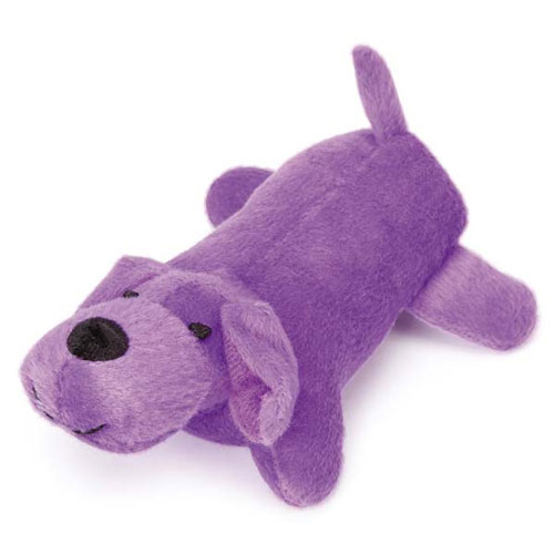 Purple Squeaky Puppy Toy