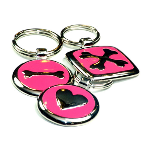 Hot Pink ID Tags